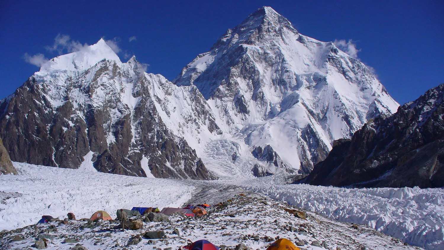 Julian at Concordia K2 Base Camp
